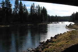 Elder SUP at healy bridge bend oregon