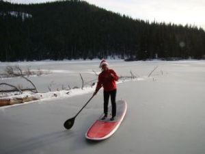 Right now it is not so easy to train in Central Oregon!