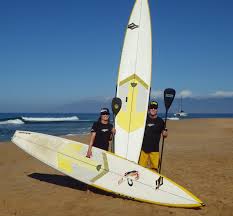 Champing at the bit to get on  Naish 14' Glides on Maui