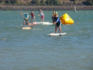 Giving it my all in the OPEN Course race - so much fun!
