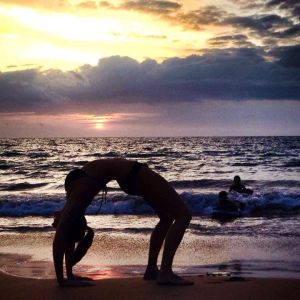 In the moment with Amber Patrick, owner of Groove Yoga Bend (http://www.grooveyogabend.com/)