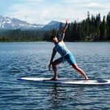 The power of presence delivers many benefits even if my Triangle pose is less than stellar