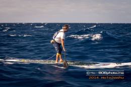 Dave Kalama looking strong mid Ka'iwi Channel (photo by 808Photo.me)