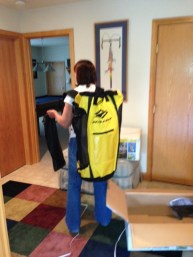 Naish ONE inside, some snacks and a camera! Ready to go Alpine SUPping