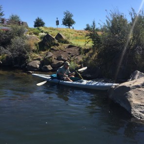 An anchor, many lighters and a few bottles retrieved from the water