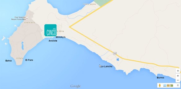 surfing-punta-mita-map